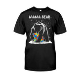 Mama Bear - Autism Awareness T-shirt and Hoodie 112021