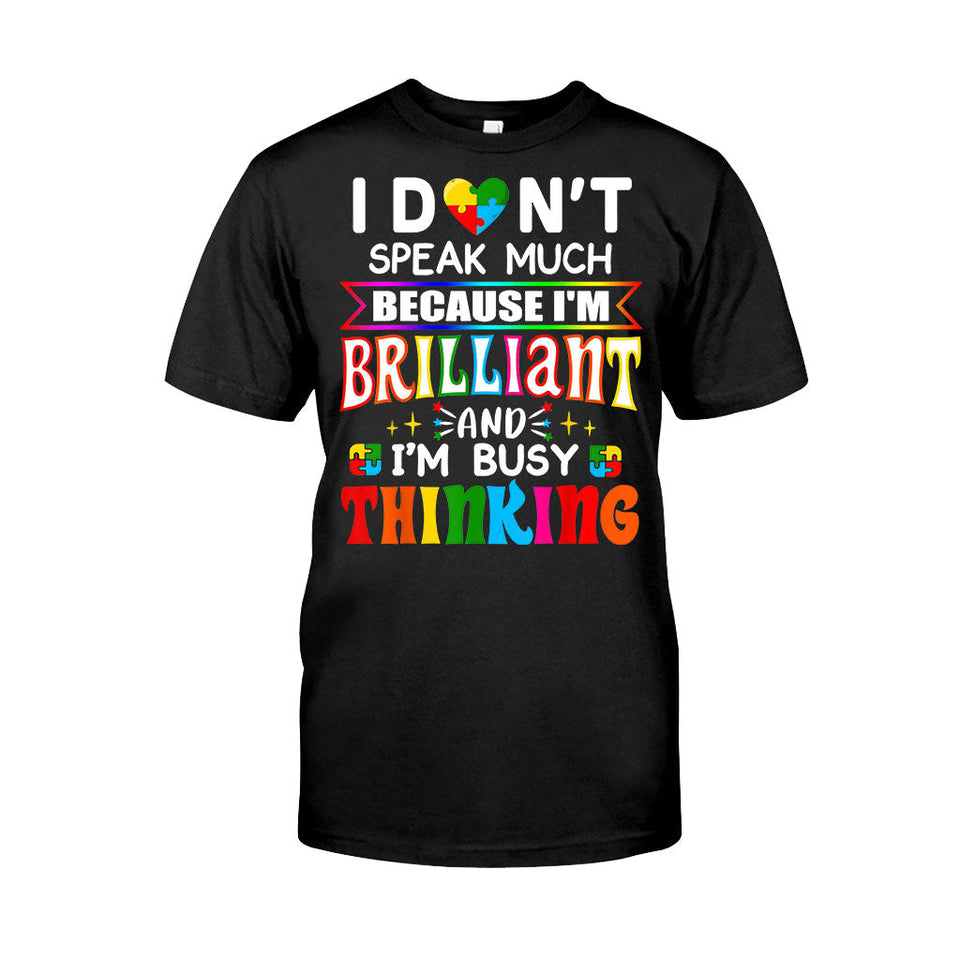 T-shirt et sweat à capuche « Je suis brillant » pour la sensibilisation à l'autisme 112021