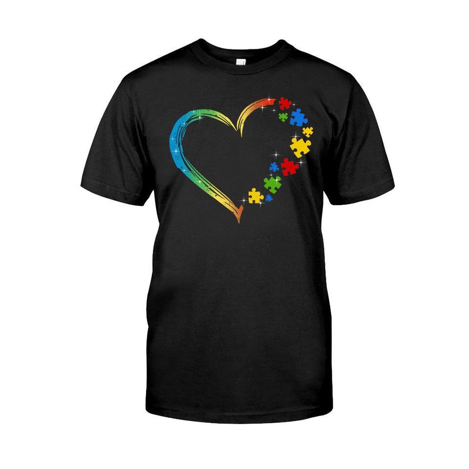 Sensibilisation à l'autisme - T-shirt et sweat à capuche personnalisés 1121