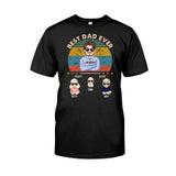 Best Dad Ever - Personalized Father T-shirt and Hoodie