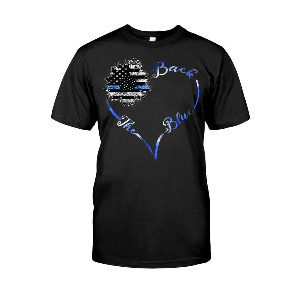 Blue Line - Police Officer T-shirt And Hoodie 062021