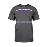 Je suis une personne qui veut faire plein de choses - T-shirt et sweat à capuche personnalisés pour la sensibilisation à la fibromyalgie