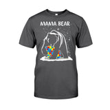 T-shirt et sweat à capuche « Maman Ours » – Sensibilisation à l’autisme 112021