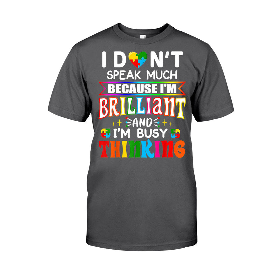 T-shirt et sweat à capuche « Je suis brillant » pour la sensibilisation à l'autisme 112021