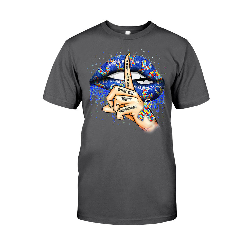 Ne jugez pas ce que vous ne comprenez pas - T-shirt et sweat à capuche de sensibilisation à l'autisme 112021