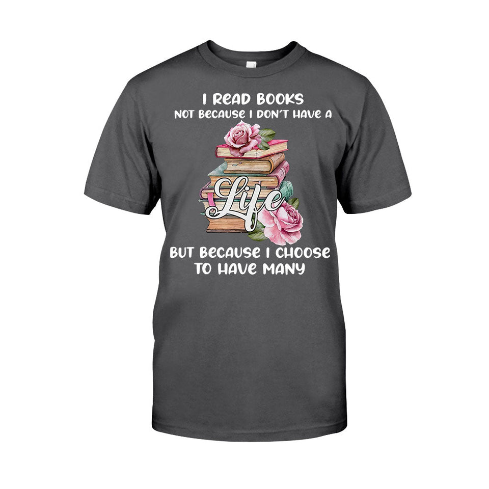 I Read Books T-shirt And Hoodie 092021