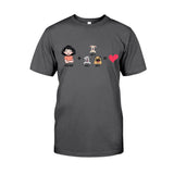 Me With The Dogs - Personalized Dog T-shirt and Hoodie