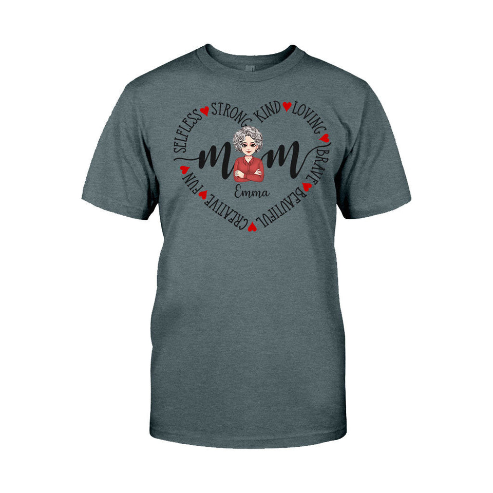 Mom - Personalized Mother's Day Mother T-shirt and Hoodie