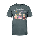 Blessed Grandpa - Personalized Mother's Day Grandma T-shirt and Hoodie