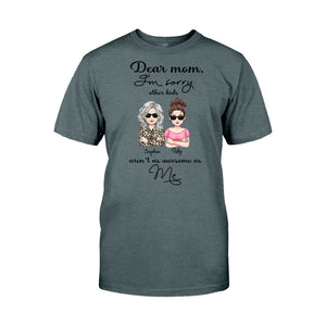 Dear Mom - Personalized Mother T-shirt And Hoodie