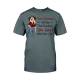 Real Grandmas Ride Horses - Personalized Mother's Day Grandma T-shirt and Hoodie
