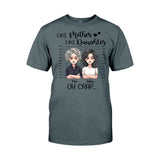 Like Mother Like Daughter - Personalized Mother's Day Mother T-shirt and Hoodie
