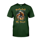 Basketball Is In My Bones - Personalized Basketball T-shirt And Hoodie