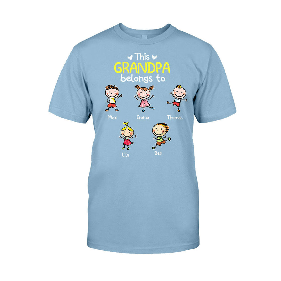 We Love You - Gift for grandma, dad, mom, grandpa - Personalized T-shirt And Hoodie