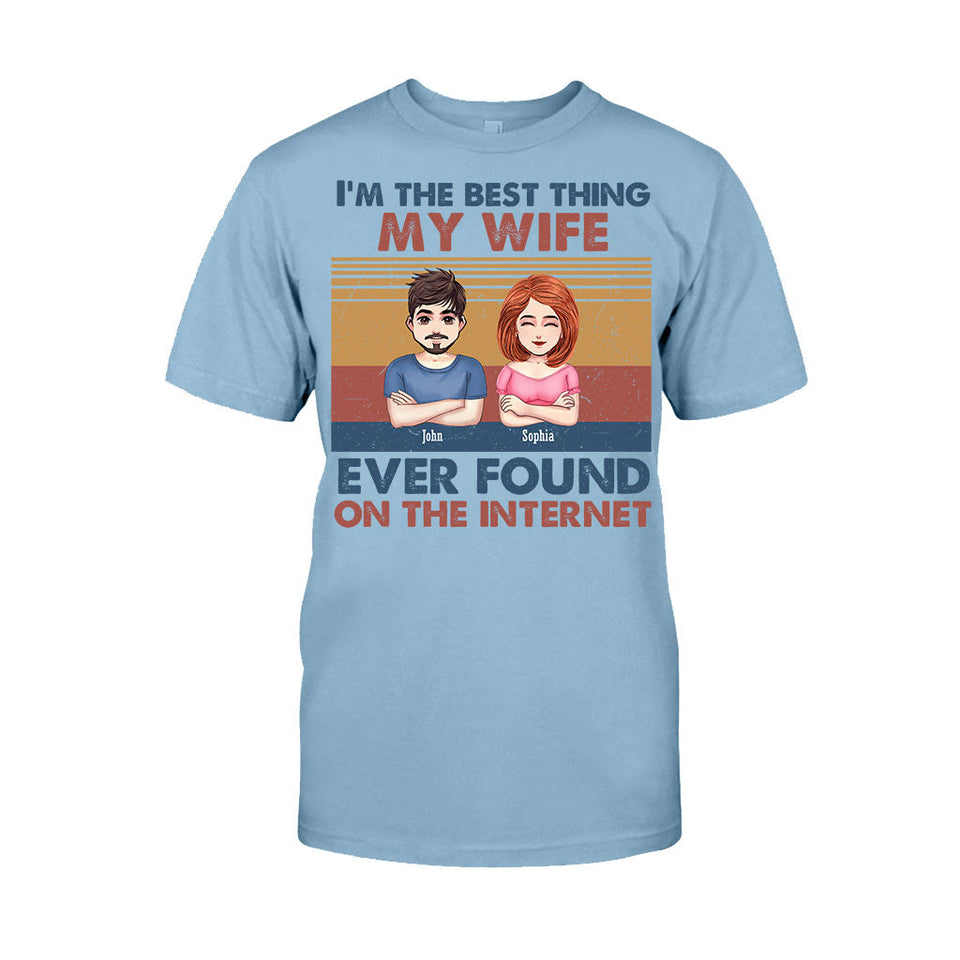 I'm The Best Thing - Personalized Couple T-shirt and Hoodie