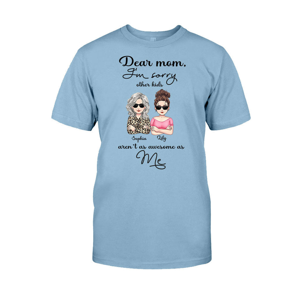 Dear Mom - Personalized Mother T-shirt And Hoodie