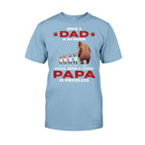 Priceless Papa Bear - Personalized Father's Day Grandpa T-shirt and Hoodie
