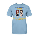 Best Friends Are The Sisters We Choose For Ourselves - Bestie gift for sister - Personalized T-shirt And Hoodie