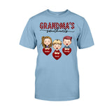 Grandma's Sweethearts - Personalized Valentine Grandma T-shirt and Hoodie