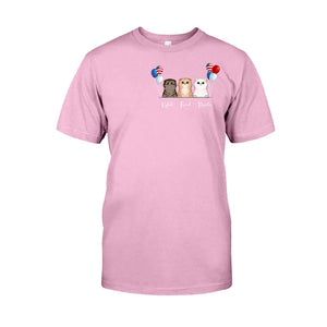 Life Is Better With Cats - Personalized Independence Day T-shirt and Hoodie