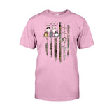 Love My Cats - Personalized Independence Day Cat T-shirt and Hoodie