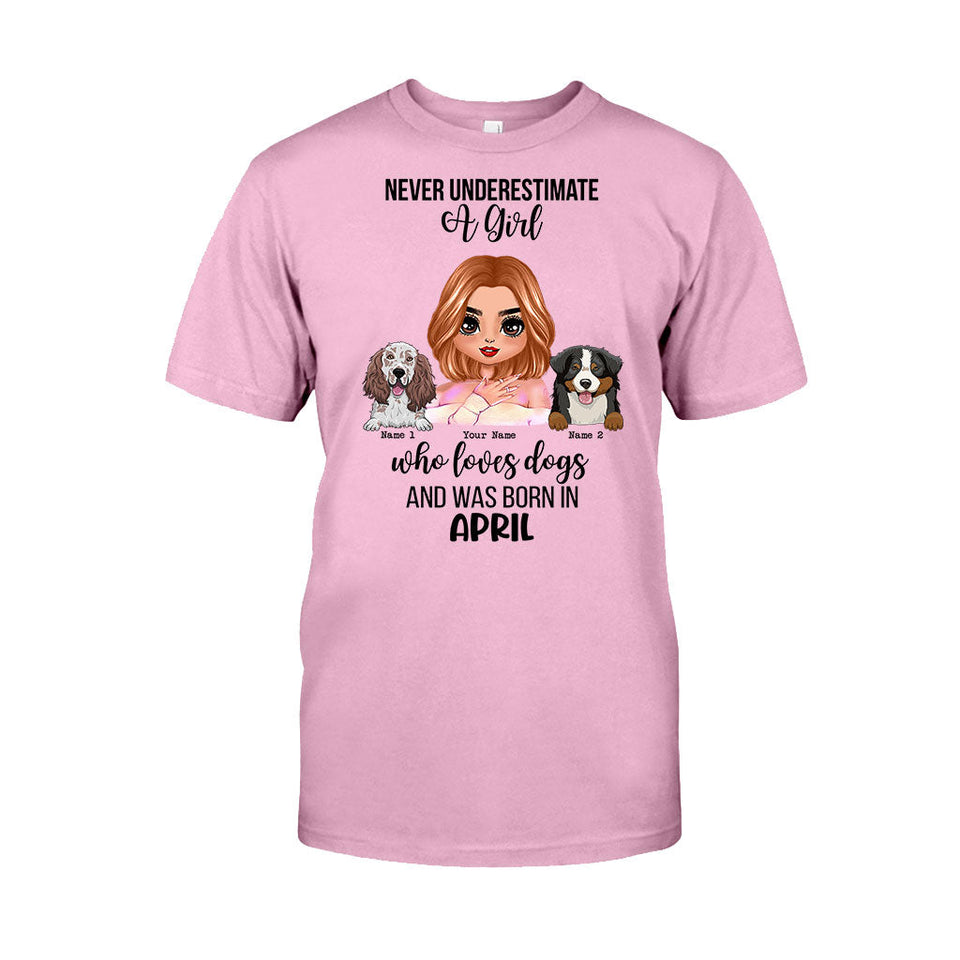 Never Underestimate - Personalized Dog T-shirt and Hoodie