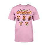 This Grandma Loves Her Herd - Personalized Grandma T-shirt And Hoodie