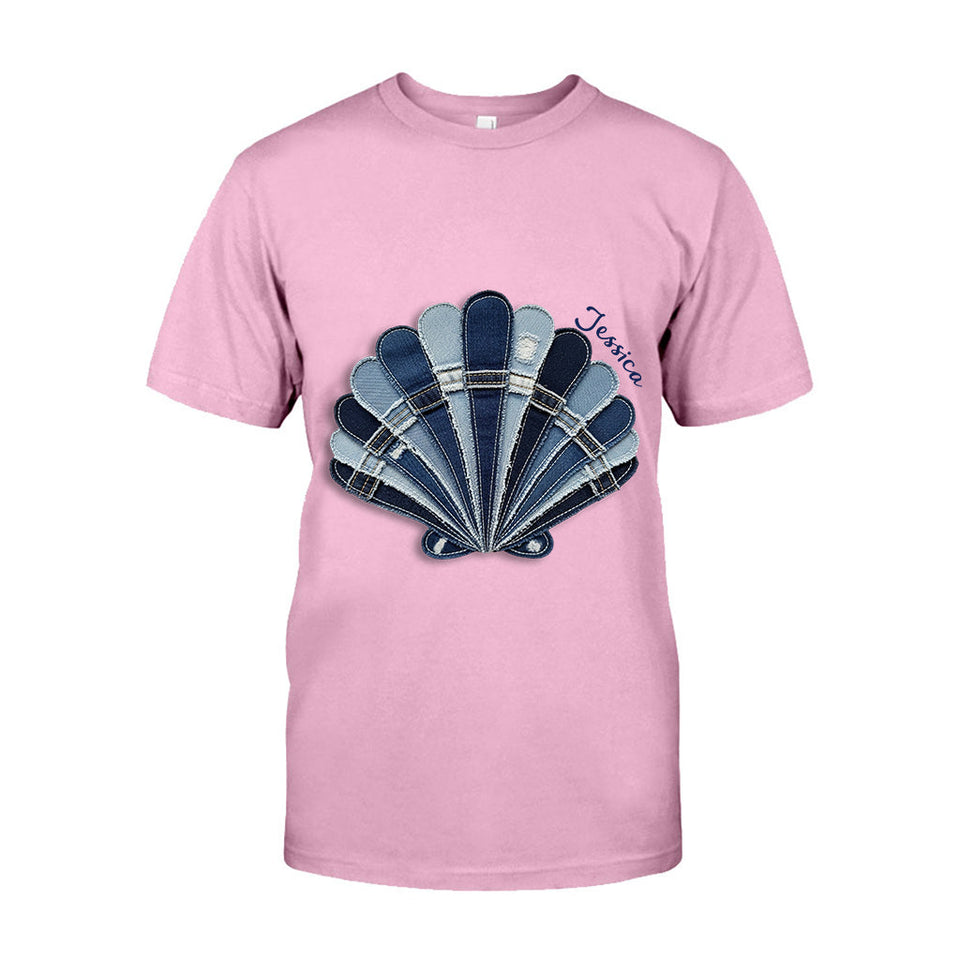 Blue Sea Is Waitting - Personalized Sea Lover T-shirt And Hoodie