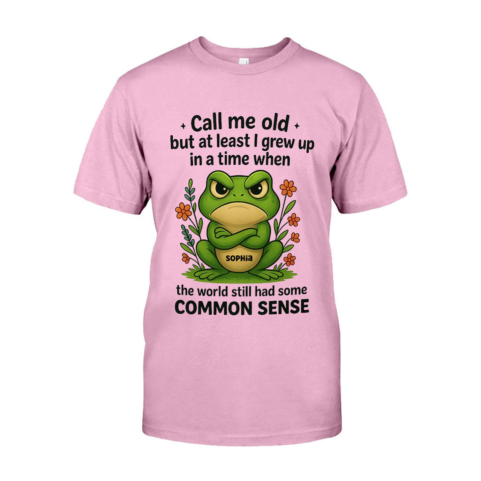 Call Me Old - Love Frog Personalized T-shirt And Hoodie