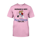 Travel Patterns - Personalized Couple T-shirt and Hoodie