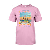 I Love You To The Beach And Back - Personalized Bestie T-shirt and Hoodie