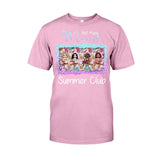 Hot Mess Moms Summer Club - Personalized Bestie T-shirt and Hoodie