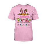 Grandma Of The Most Awesome Peeps - Personalized Mother's Day Easter Day Grandma T-shirt and Hoodie