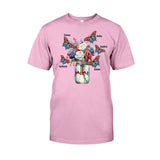 Happiness Is Being A Grandma - Gift for grandma, mom, aunt - Personalized T-shirt And Hoodie