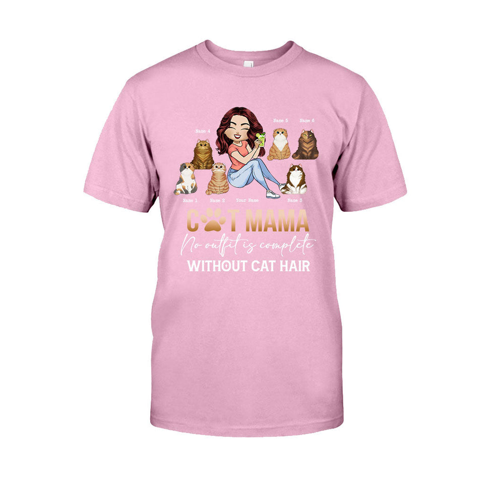 Cat Mama - Personalized T-shirt and Hoodie