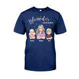 Blessed Grandpa - Personalized Mother's Day Grandma T-shirt and Hoodie