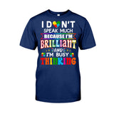 T-shirt et sweat à capuche « Je suis brillant » pour la sensibilisation à l'autisme 112021