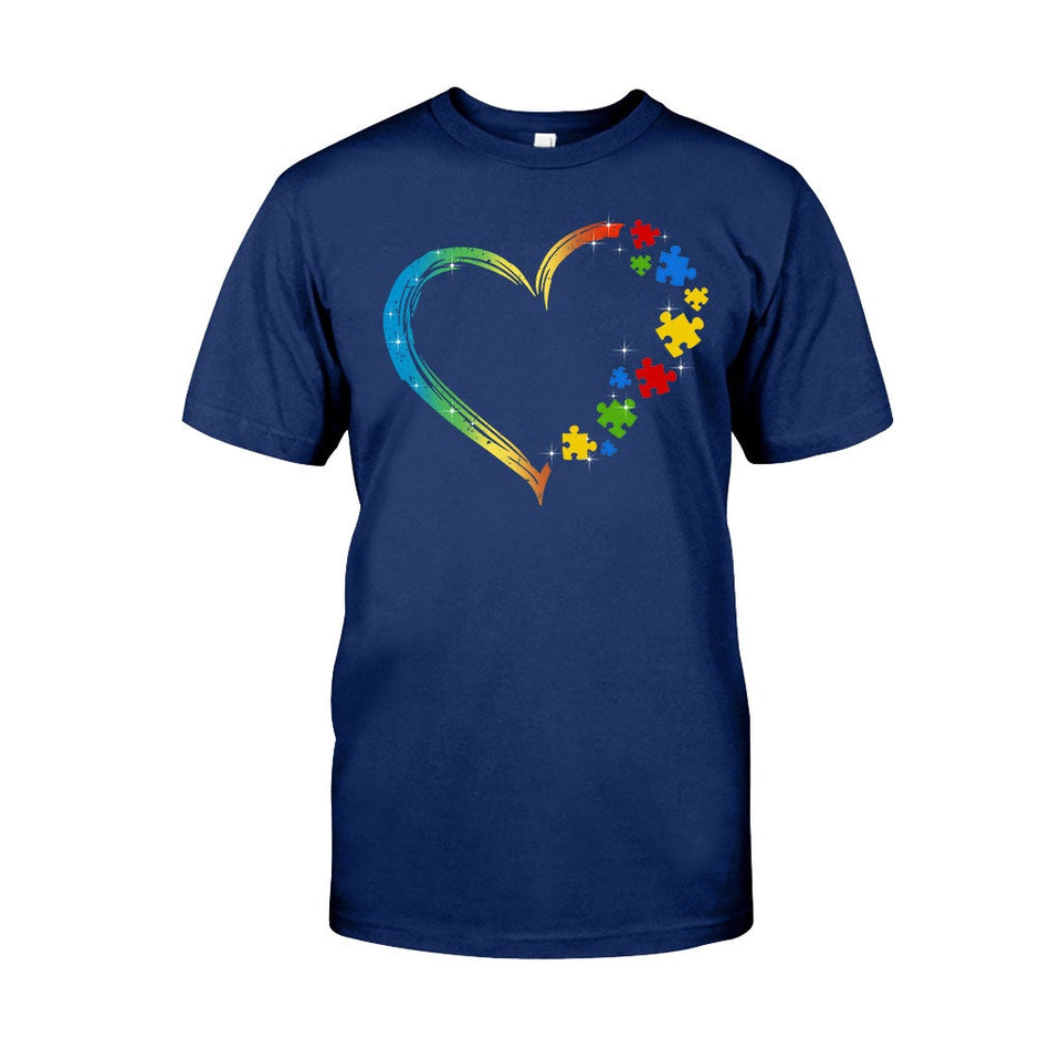 Sensibilisation à l'autisme - T-shirt et sweat à capuche personnalisés 1121