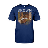 Brown Sugar - African American T-shirt and Hoodie With Faux Glitter Print 1121