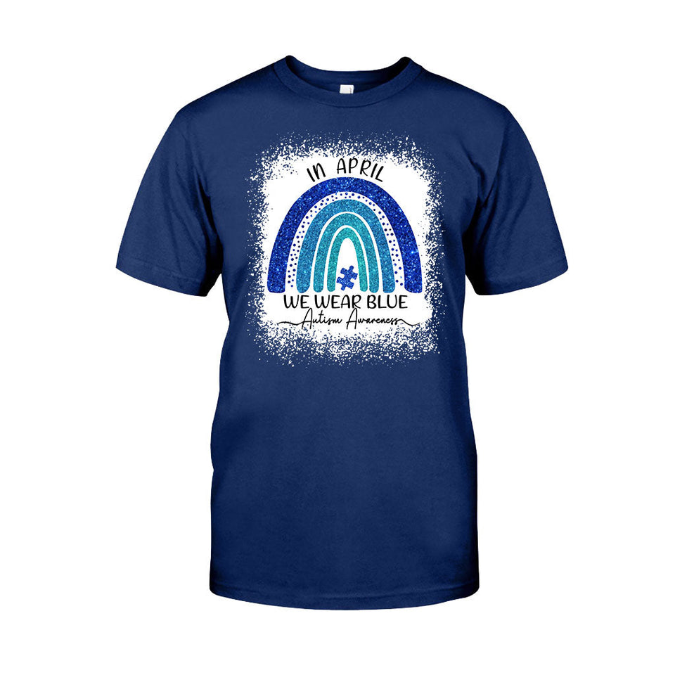 Je porte du bleu - T-shirt et sweat à capuche de sensibilisation à l'autisme 062021
