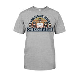 Losing My Mind One Kid At A Time - Gift for dad, dad - Personalized T-shirt And Hoodie