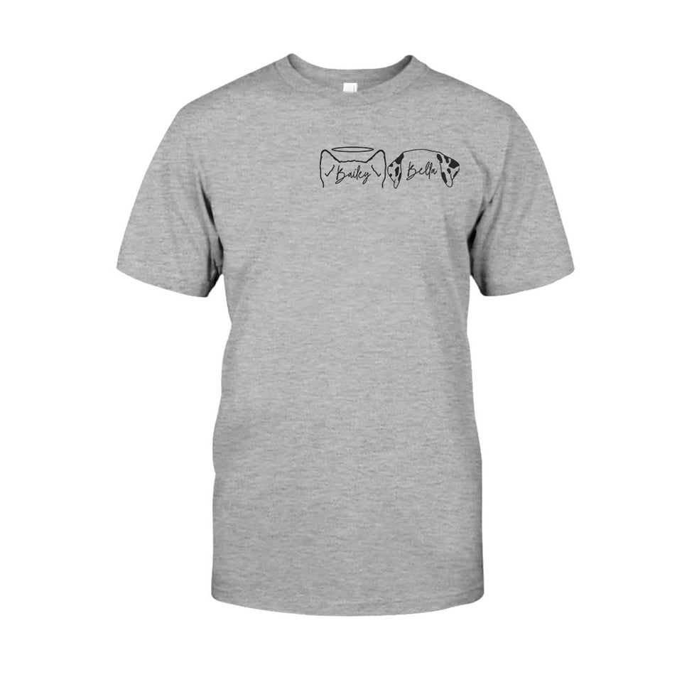 Dog Mom - Personalized Dog T-shirt and Hoodie