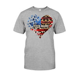 The July Cat Mom - Personalized Independence Day Dog T-shirt and Hoodie