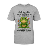 Call Me Old - Love Frog Personalized T-shirt And Hoodie