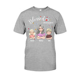 Blessed Grandpa - Personalized Mother's Day Grandma T-shirt and Hoodie