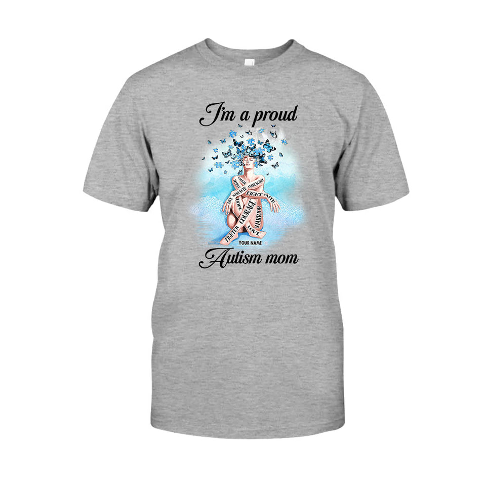 Autism Mom - Personalized Autism Awareness T-shirt and Hoodie