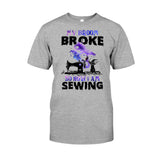 My Broom Broke Sewing - Halloween T-shirt and Hoodie 092021