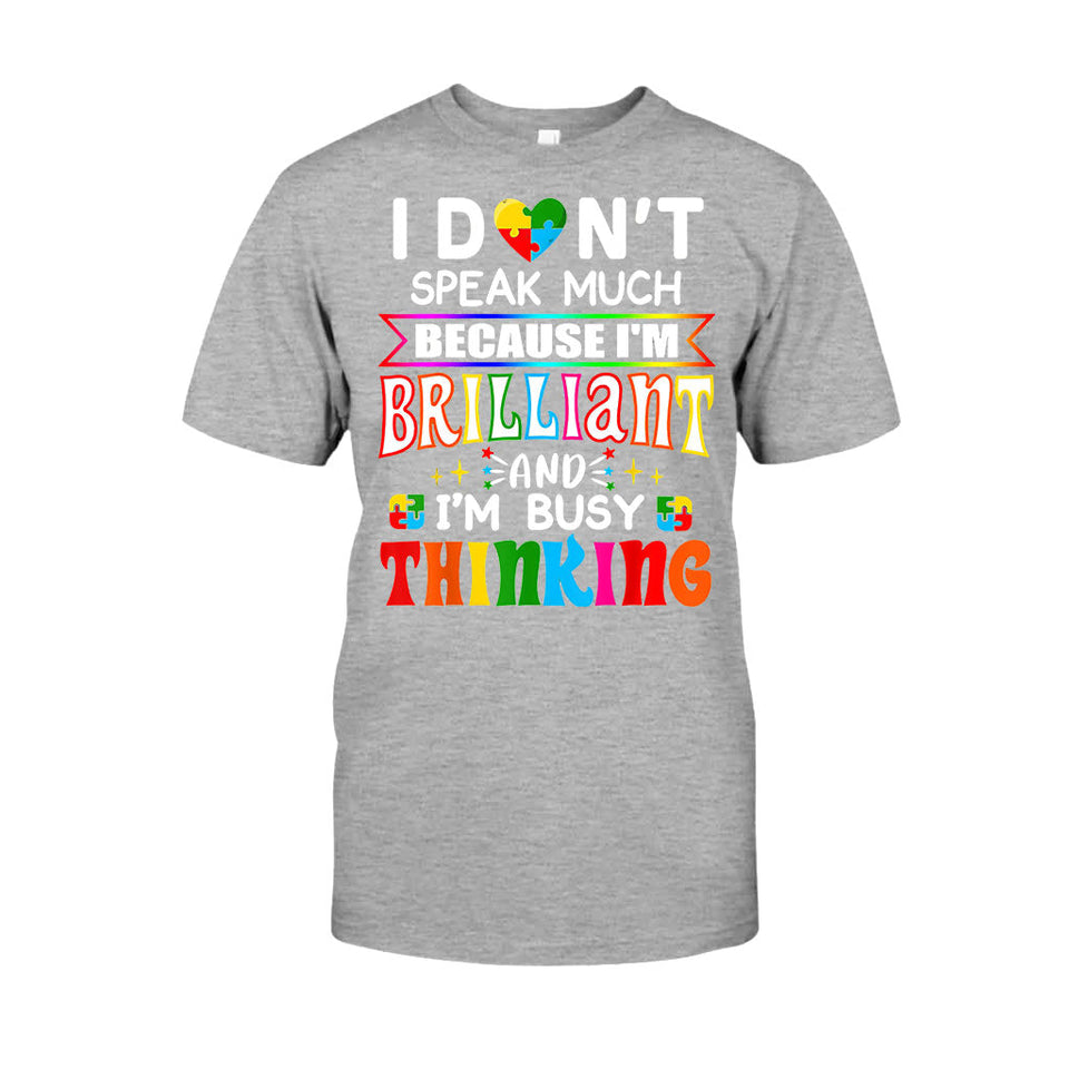 T-shirt et sweat à capuche « Je suis brillant » pour la sensibilisation à l'autisme 112021