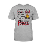 I Tried To Be A Good Girl - Camping T-shirt and Hoodie 112021