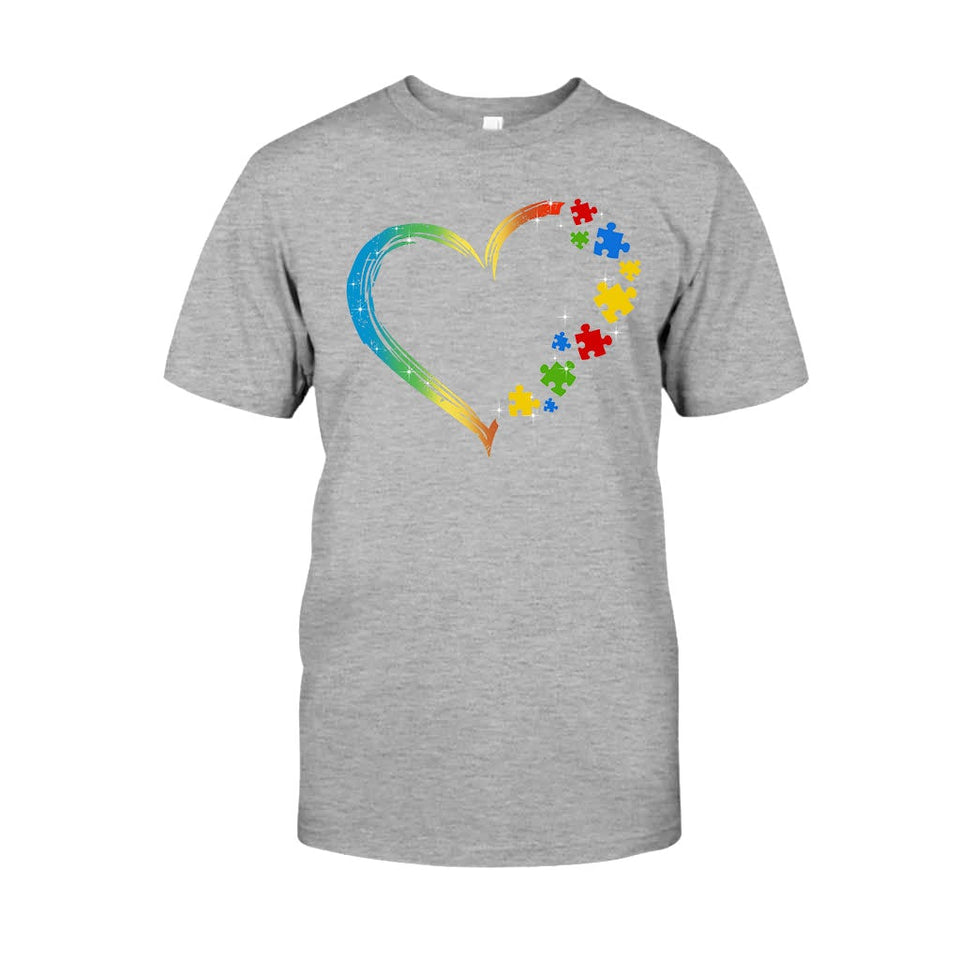 Sensibilisation à l'autisme - T-shirt et sweat à capuche personnalisés 1121